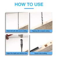 Woodworking Square Hole Drill Bits
