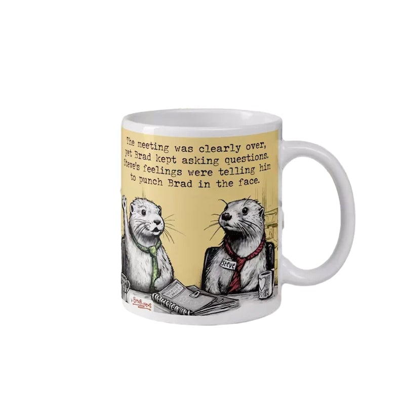 🦦Steve Mugs | Funny Mug
