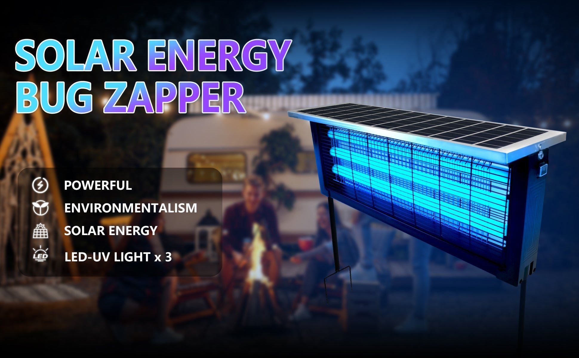 Solar Bug Zapper Outdoor