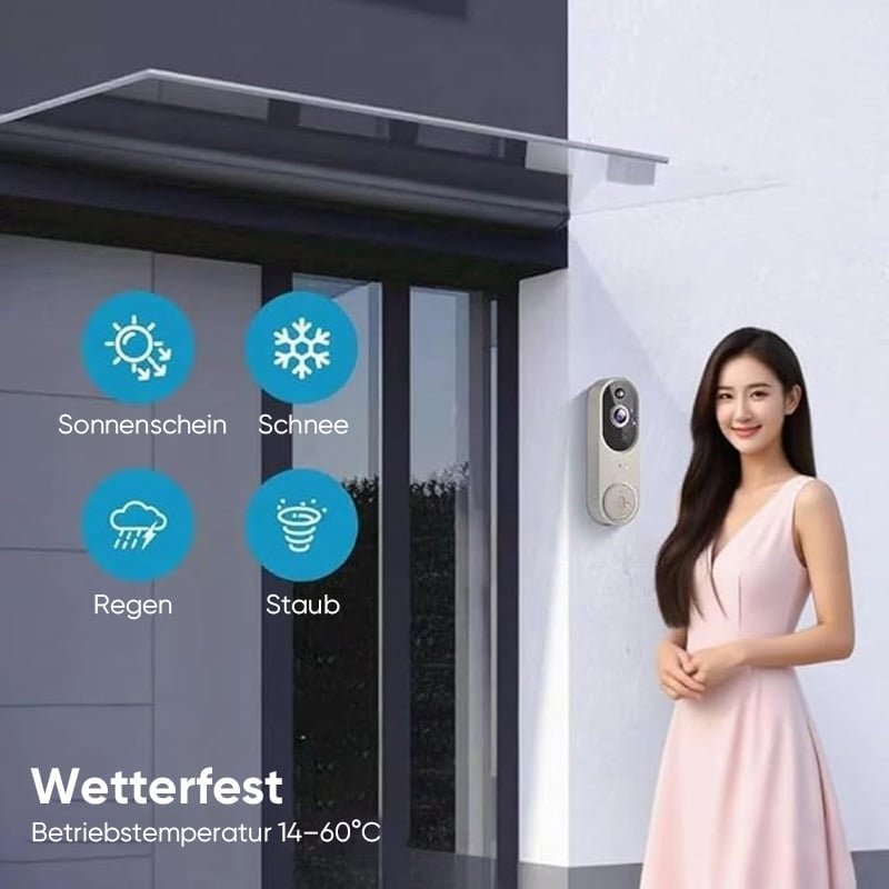 Saker Kabellose Türklingel-Kamera