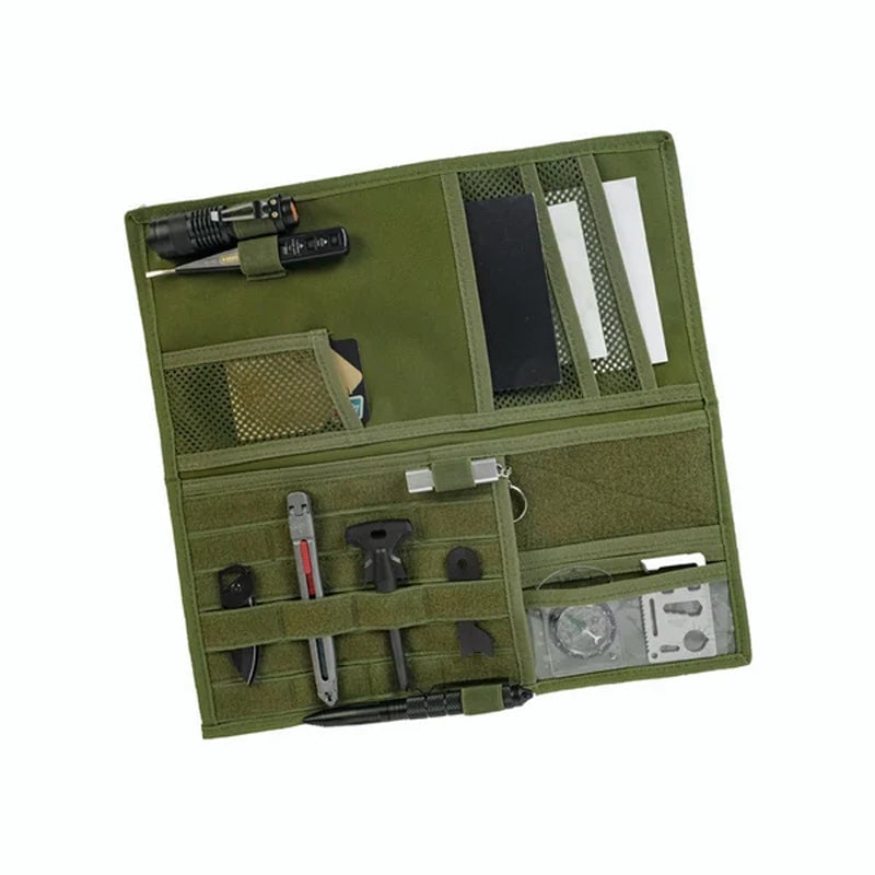 Organizzatore tattico per alette parasole da auto