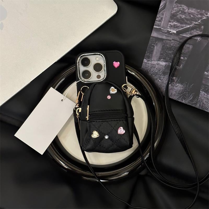 Handtasche-Telefonhülle mit Münzfach für iPhone