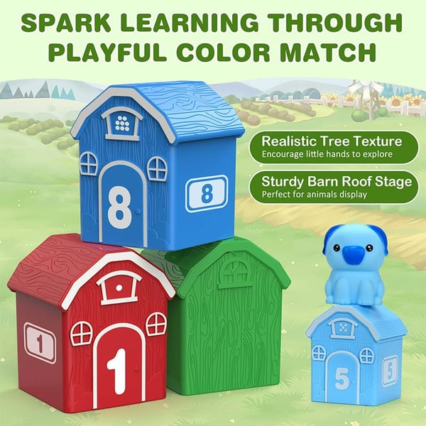 Matching & Sorting Activity Train Set