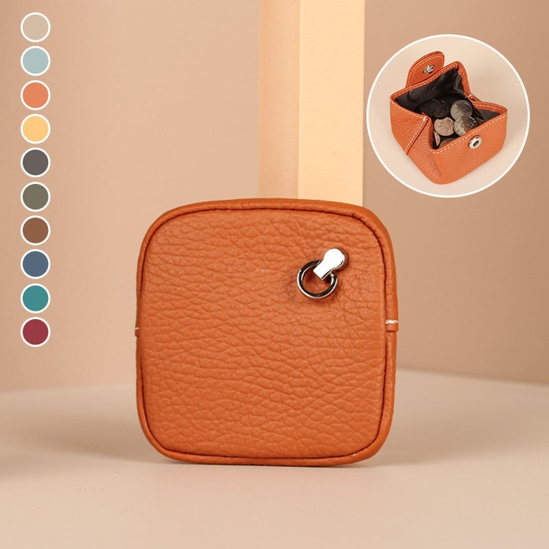 Solid Color Mini Coin Purse