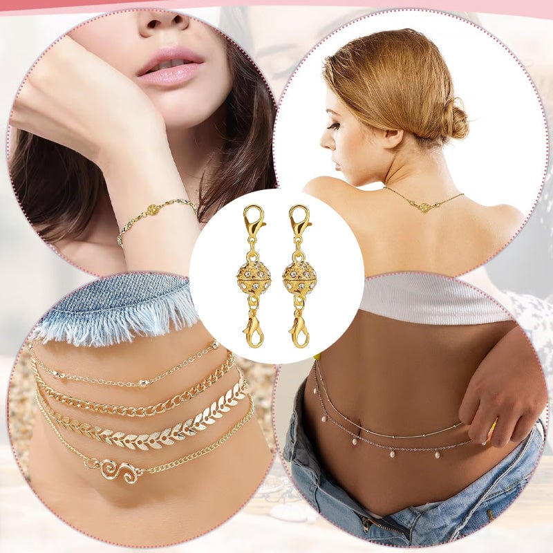 12 Pack Magnetic Necklace Clasps and Closures
