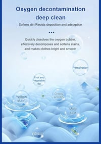 Powerful Color Bleach Laundry Detergent