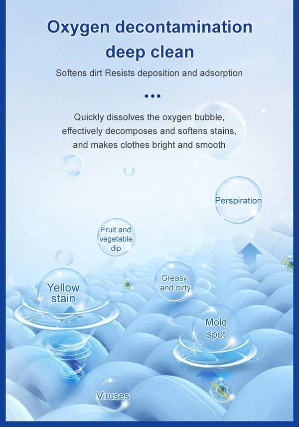 Powerful Color Bleach Laundry Detergent