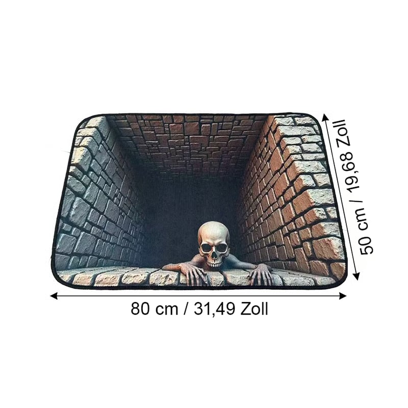 Halloween-Horror-Fußmatte