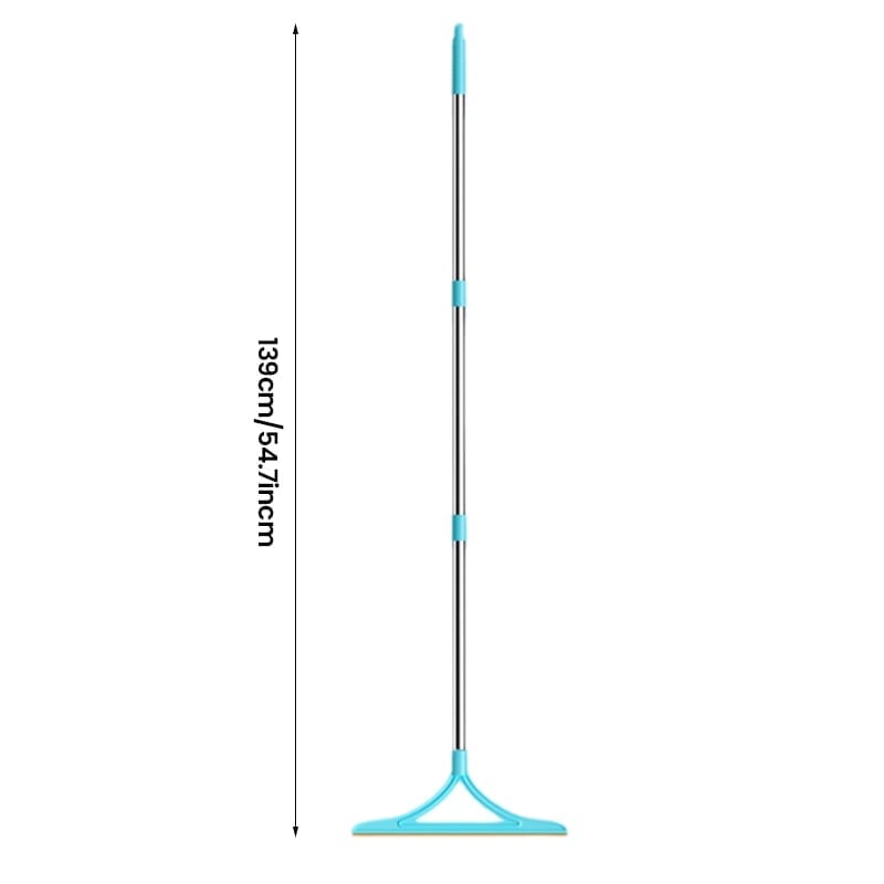 Adjustable Mop Scraper & Hair Magnet Tool