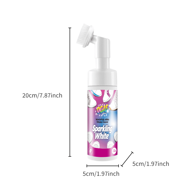 No-Wipe Foam White Shoe Cleaner