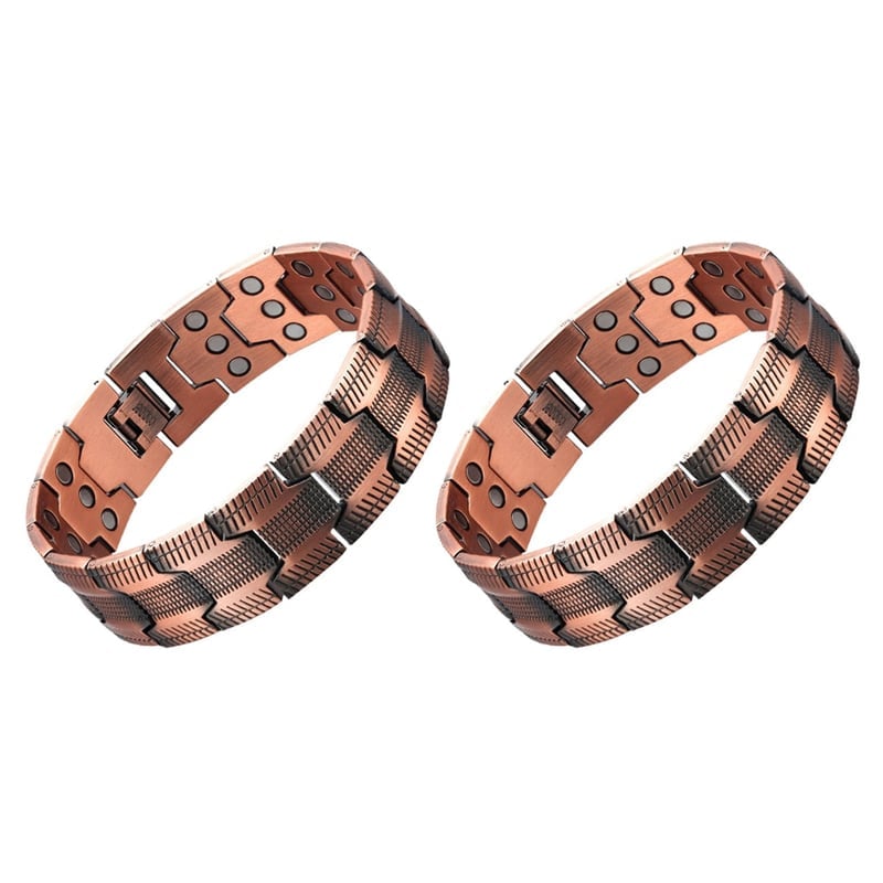 【sale】Ultrastarkt magnetiskt koppararmband