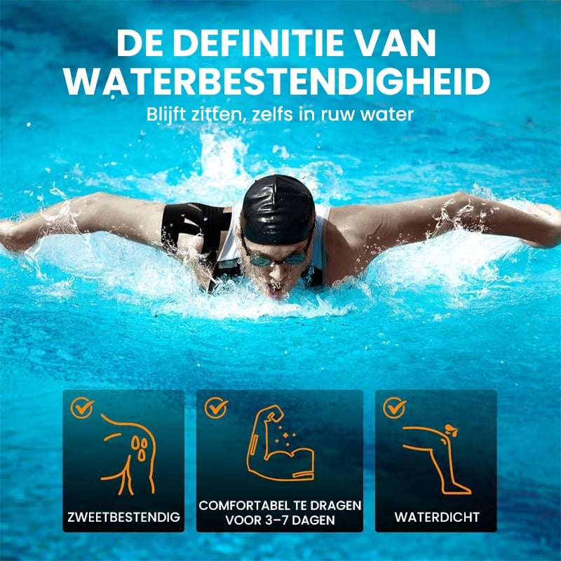 Kinesiologietape Voor Verlichting Van Schouderpijn