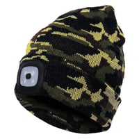 LED Knitted Winter Beanie Hat
