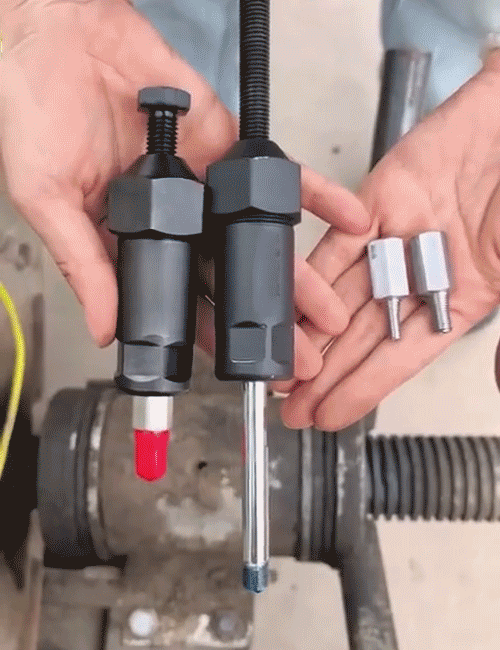 How to use grease fitting cleaner