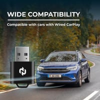 Sakerplus® Wireless CarPlay Android Auto Adapter