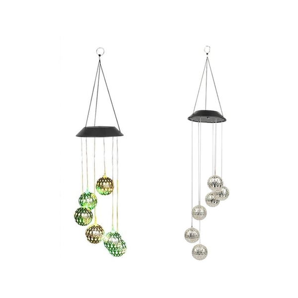 Solar Wind Chime Outdoor Light