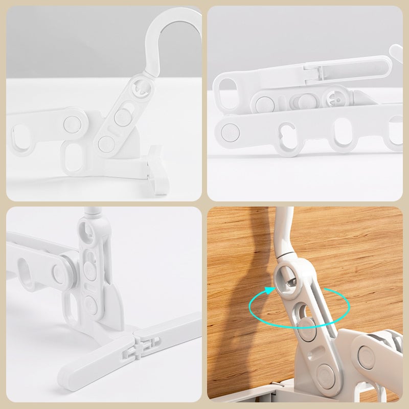 Opvouwbare reiskleerhangers