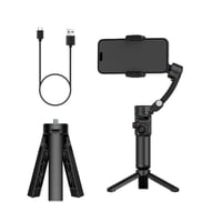 Smart 3-Axis Gimbal Stabilizer with AI Tracking – Professional Video Shooting Tool