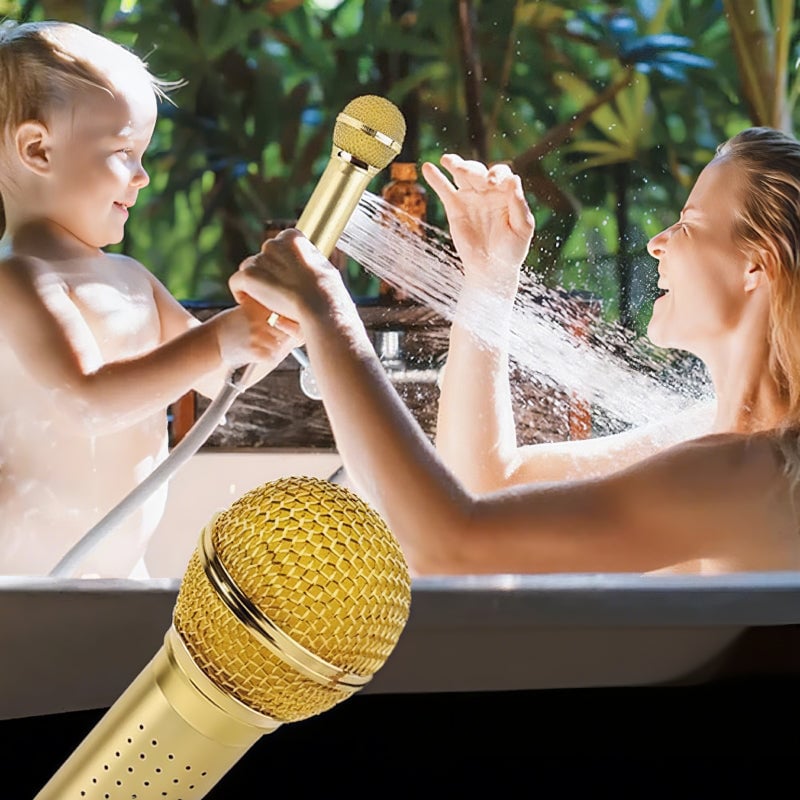Microphone-Shaped Creative Showerhead