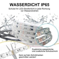 Farbwechsel bunte 3528 RGB LED-Lichtstreifen mit Fernbedienung
