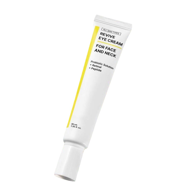 Revitaliserende oog- en gezichtscrème met probiotica, retinal en peptiden – 40 ml