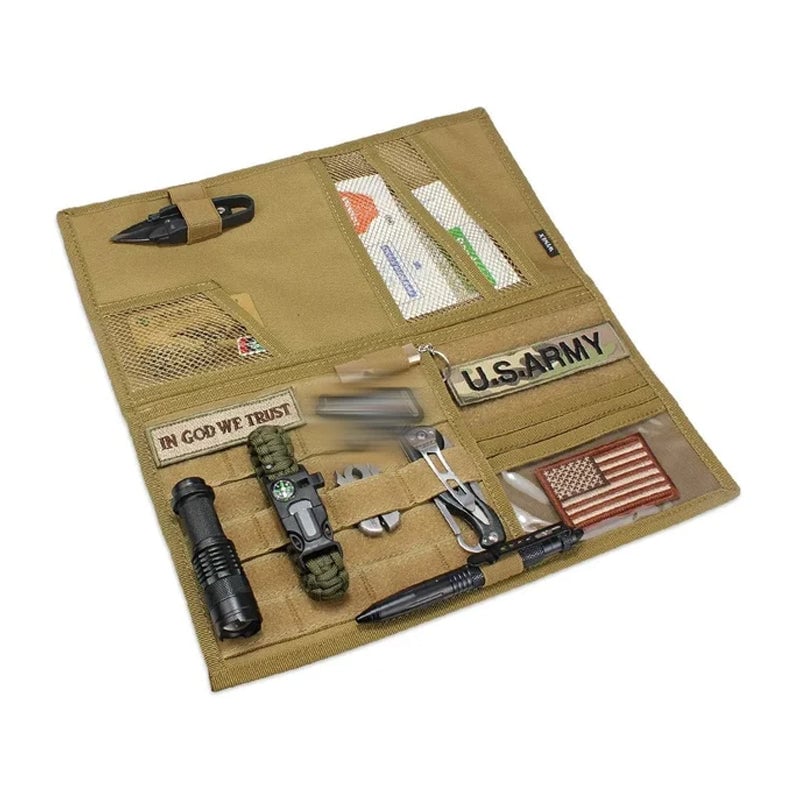 Organizzatore tattico per alette parasole da auto