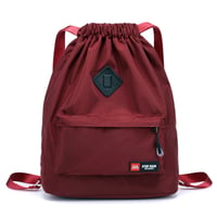 Drawstring Folding Backpack Outdoor Travel Bag