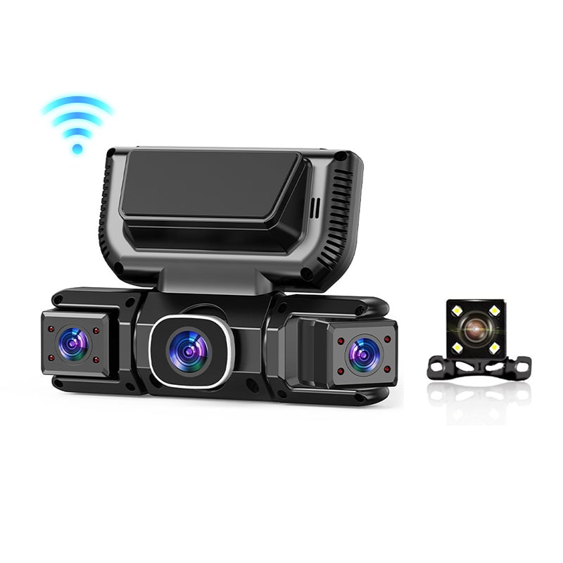 3.0-inch Quad-Recording Dashcam