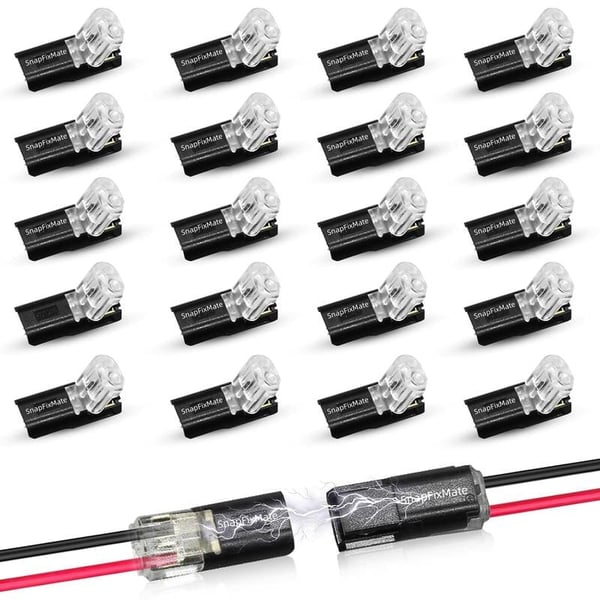 LED Strip Connector Plug with Locking Buckle