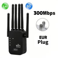 Upgraded 6-Antenna WiFi Extender 1200Mbps
