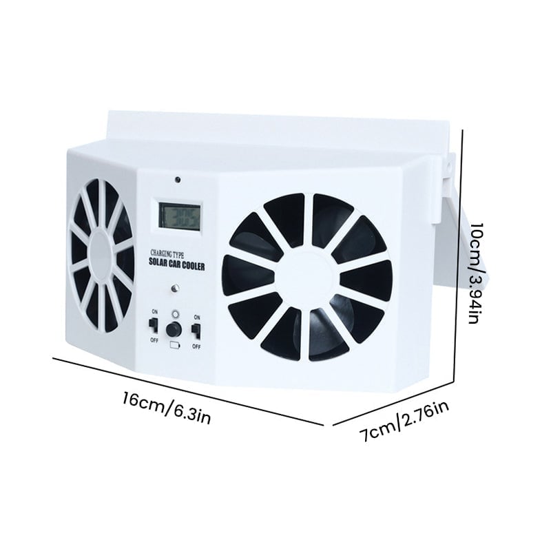 2025 New Solar Car Cooling Artifact