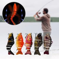 Multi-segmented Fish Swimbait Lure Set