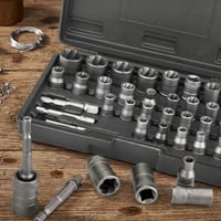 32-teiliges Mutternlöser Set aus Kohlenstoffstahl