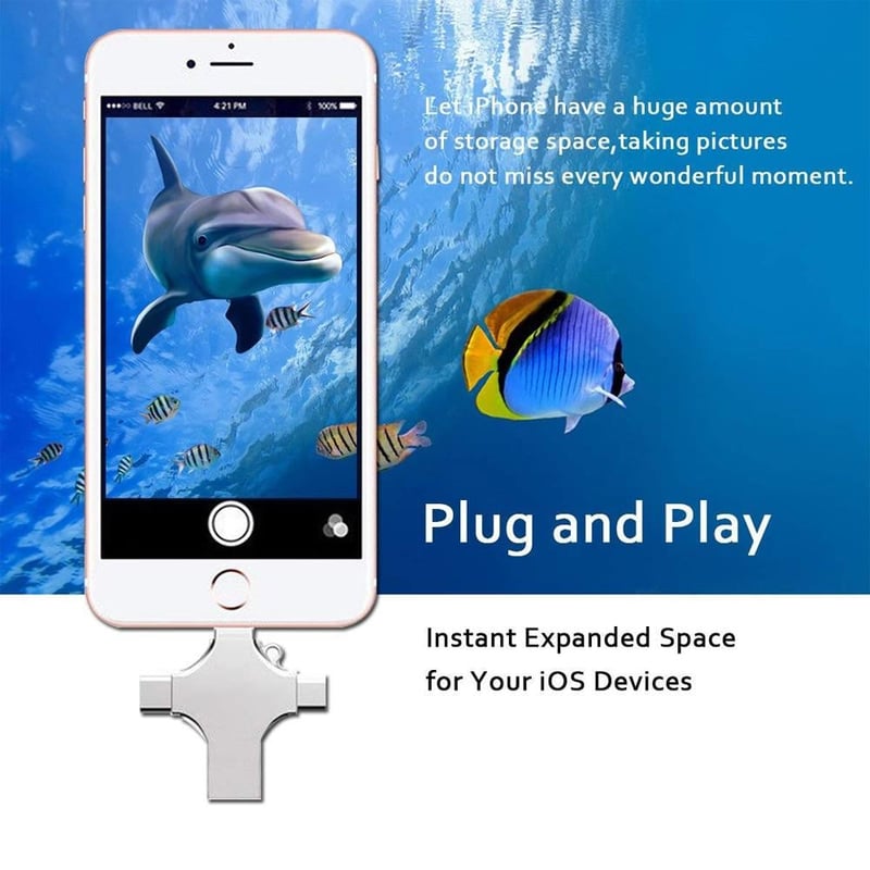 4 in 1 USB Reader and Flash Drive