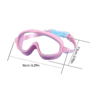 High Definition Waterproof Anti-fog Large Frame Swimming Goggles