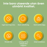 Självhäftande solroskrok
