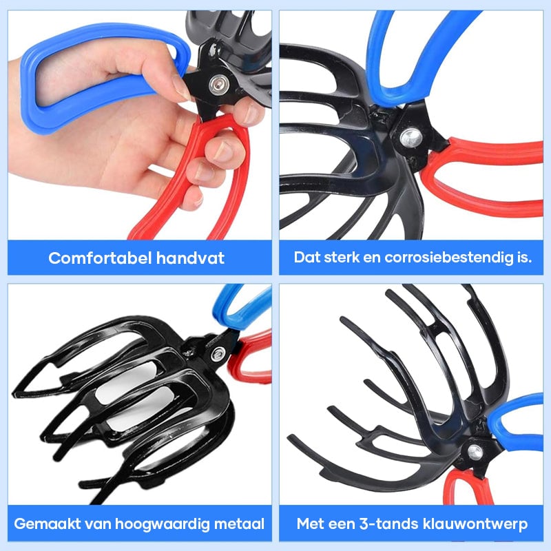 Grijpers voor vistangen