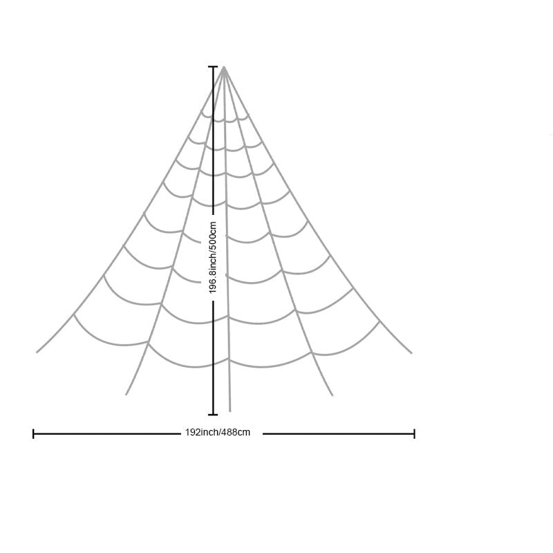 Raumdekoration Spinnennetz Design Hängelampe