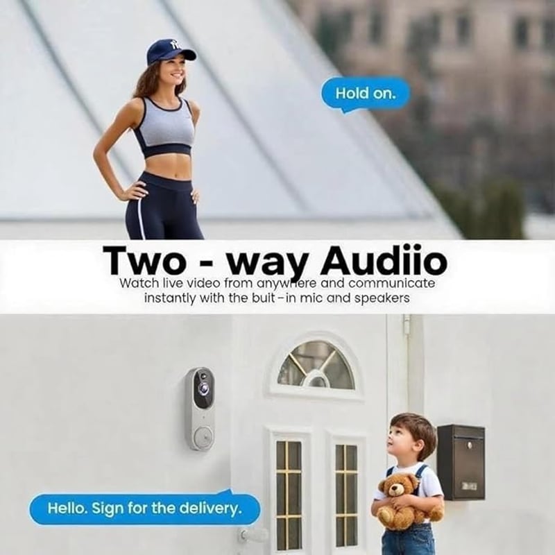 Sakerplus Doorbell Camera Wireless