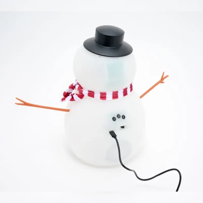 Talking Animated Blink Snowman