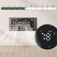 Constant temperature remote control booster fan
