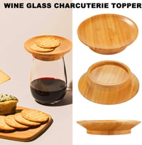 Weinglas-Charcuterie-Aufsatz