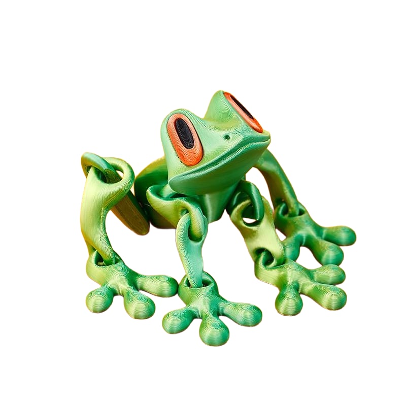 3D Printed Magnetic Frog Toy