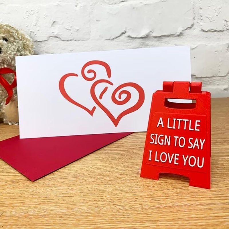 3D Mini "I Love You" Desktop Ornament