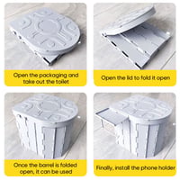 Sakerplus Portable Camping Toilet