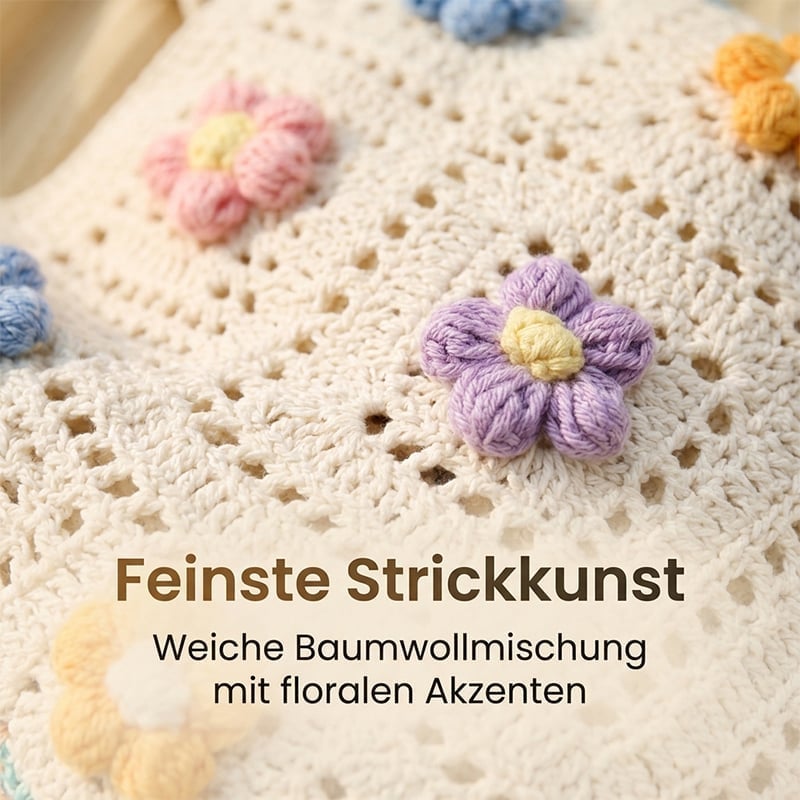 Lässige hohle Strick-Tragetasche – Gewebte Schultertasche mit großer Kapazität