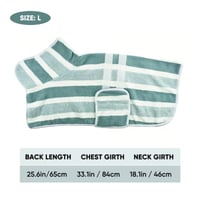 Luxury Microfiber Dog Bathrobe