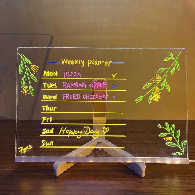 ✨LED Note Board with Colors✏️