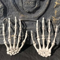 Skelethanden enge rekwisieten