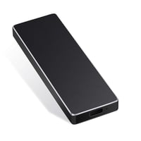 Ultratunn bärbar extern SSD i metall